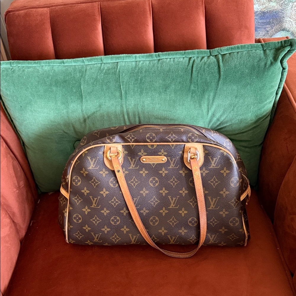 Authentic Louis Vuitton montorguiel GM